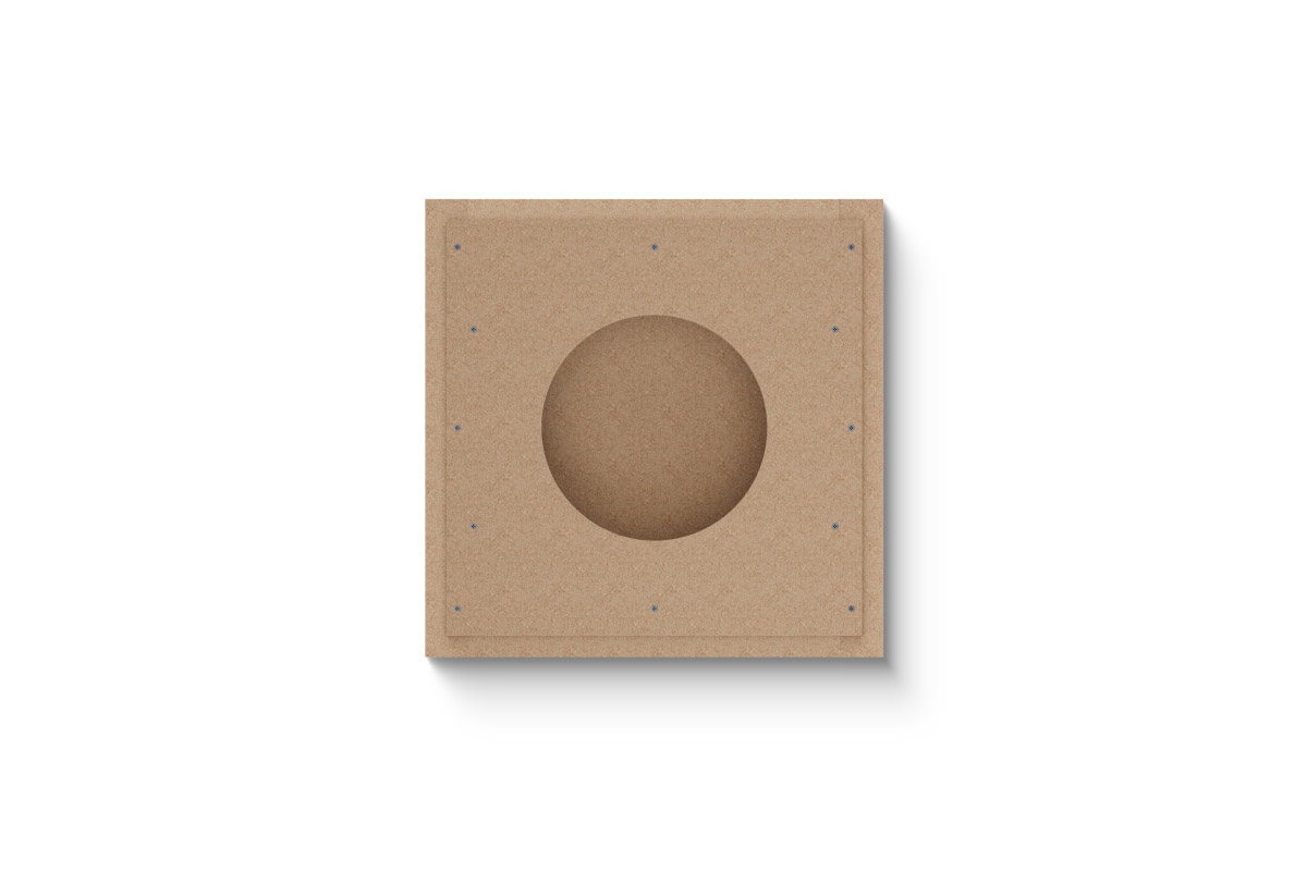 Einbaugehäuse für 7″ Install Speaker