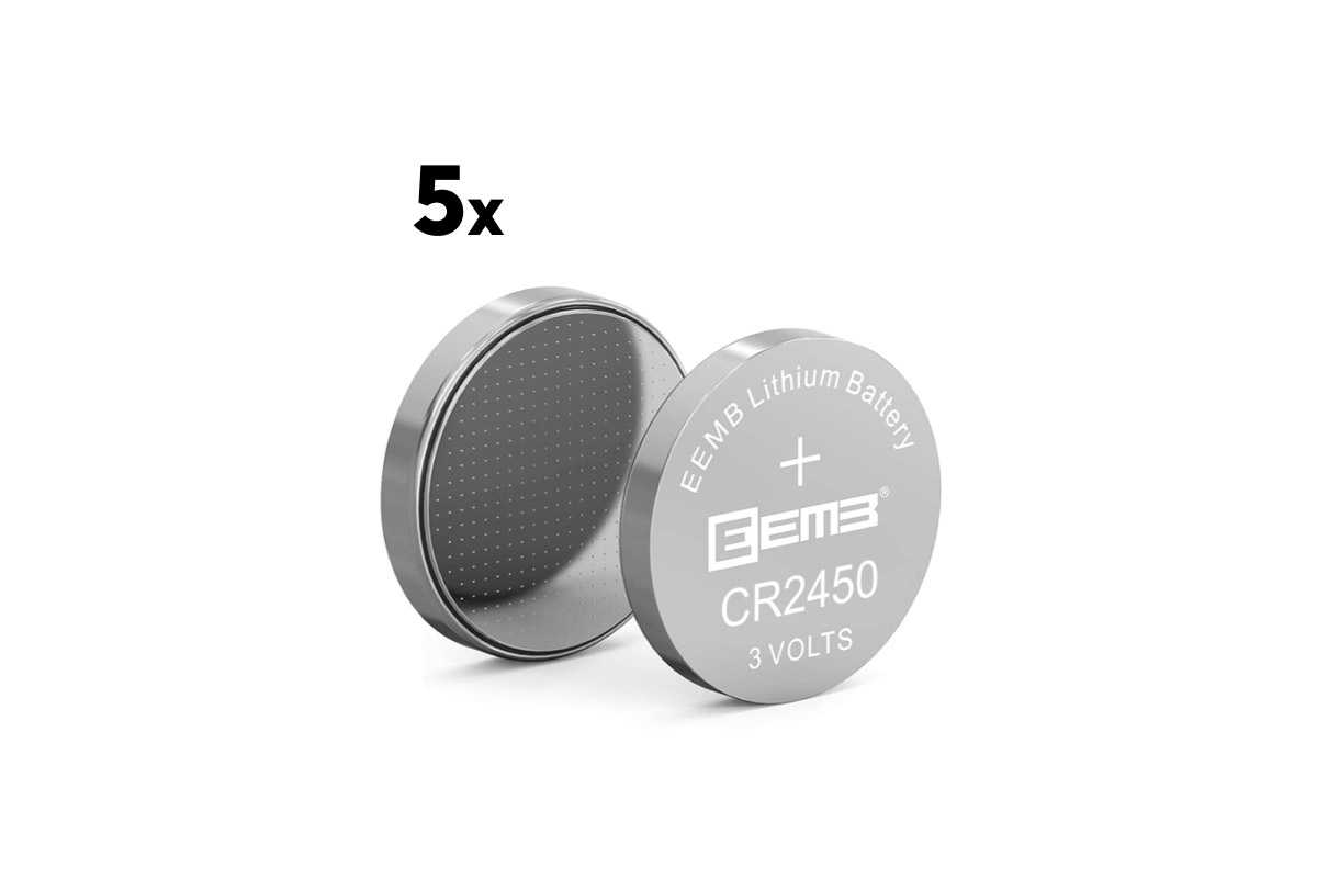 Knopfzelle CR2450 (5 Stk.)