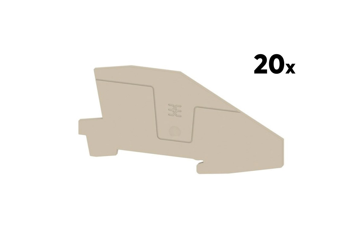 Weidmüller Abschlussplatte AEP ITB (20 Stk.)