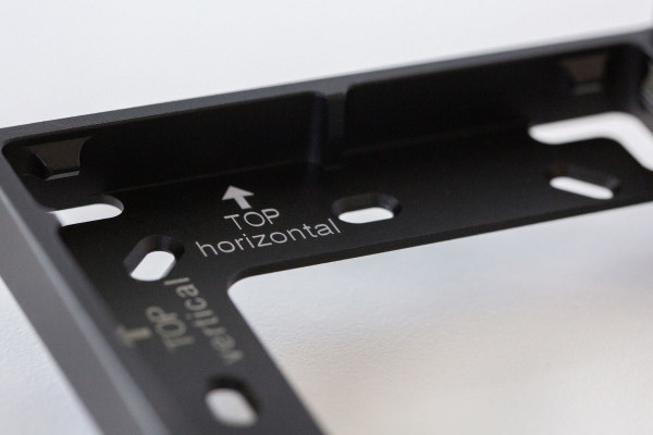 Montagerahmen 3-fach Anthrazit