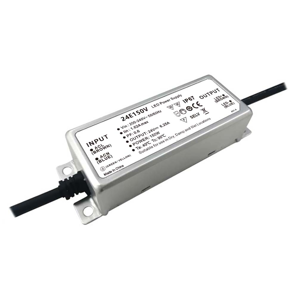 LED Trafo 24V/DC, 0-150W, IP66, Powersync