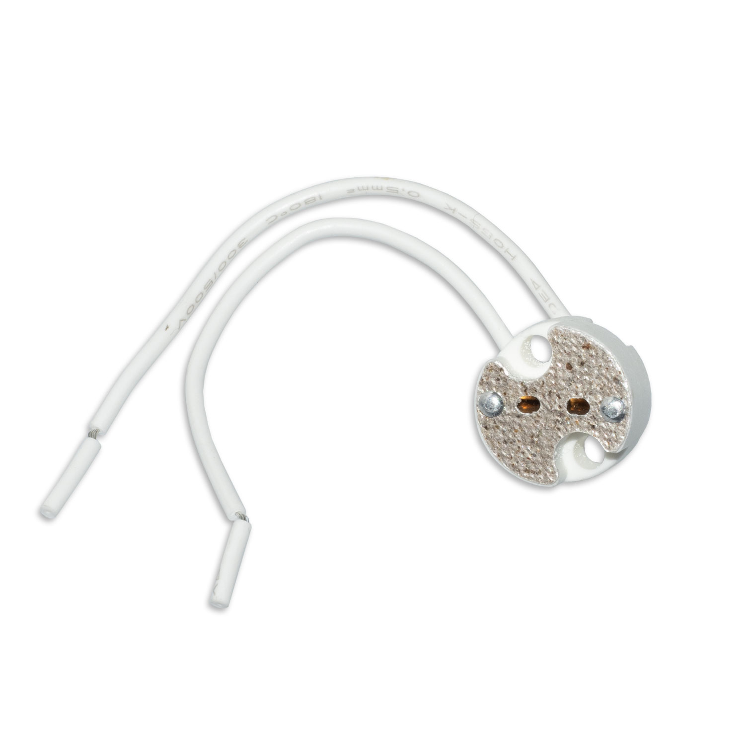 GU5.3 Keramik-Fassung für G4/MR16/MR11 Leuchtmittel, 12-24V