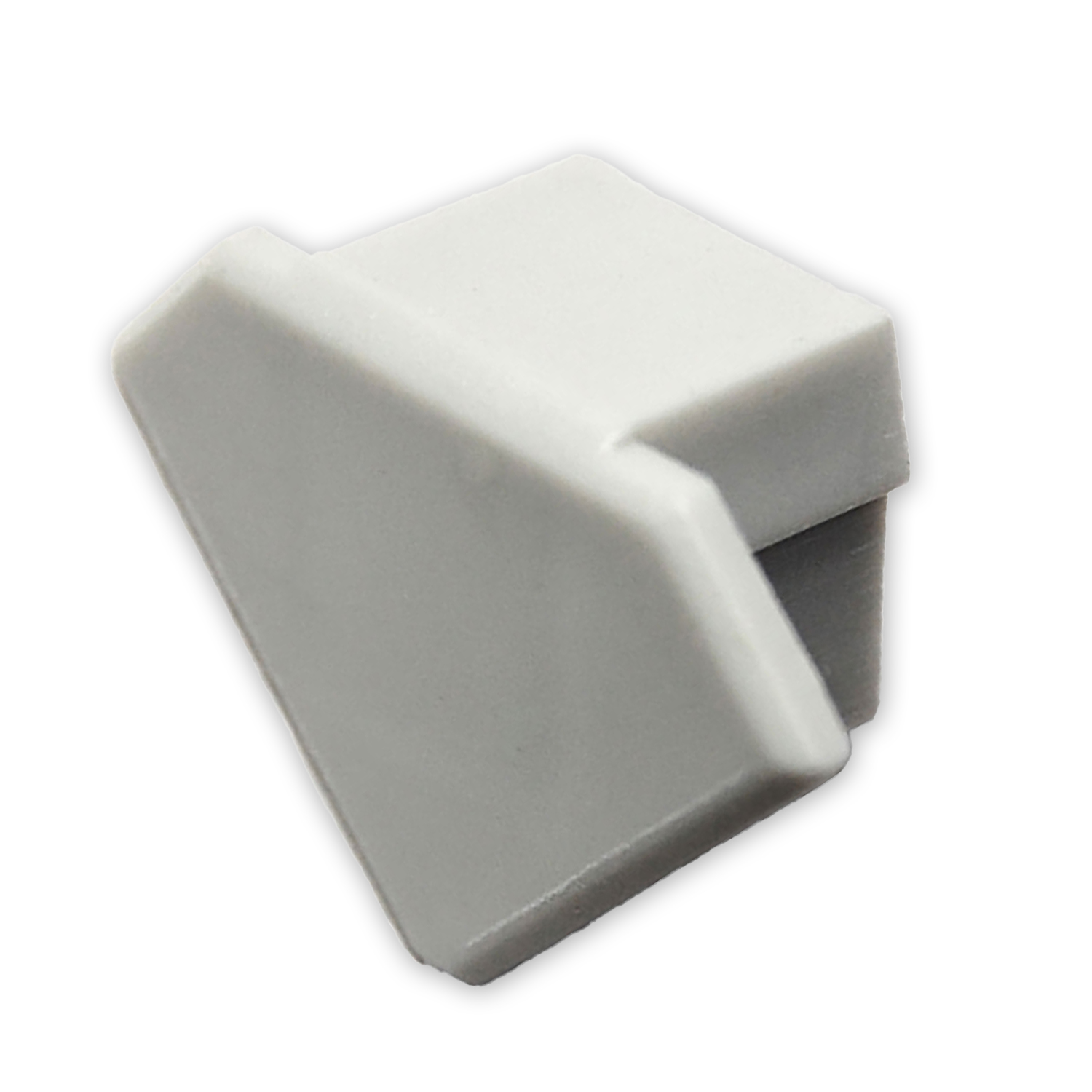 Endkappe für Profil ECK10 silber