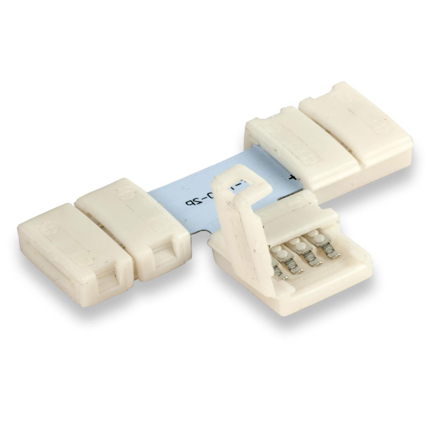 Clip-T-Verbinder (max. 5A) C1-212 für 2-pol. IP20 Flexstripes mit Breite 12mm, Pitch >12mm