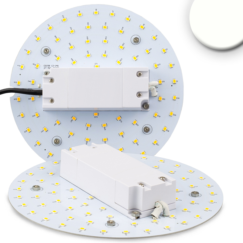 LED Umrüstplatine 160mm, 12W, mit Magnet, neutralweiß