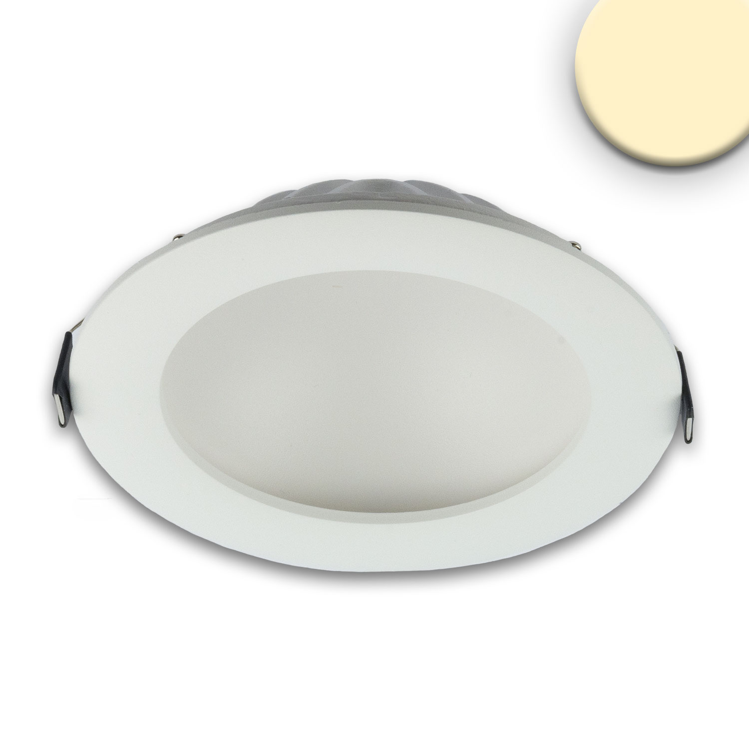 LED Downlight LUNA 15W, indirektes Licht, weiß, warmweiß