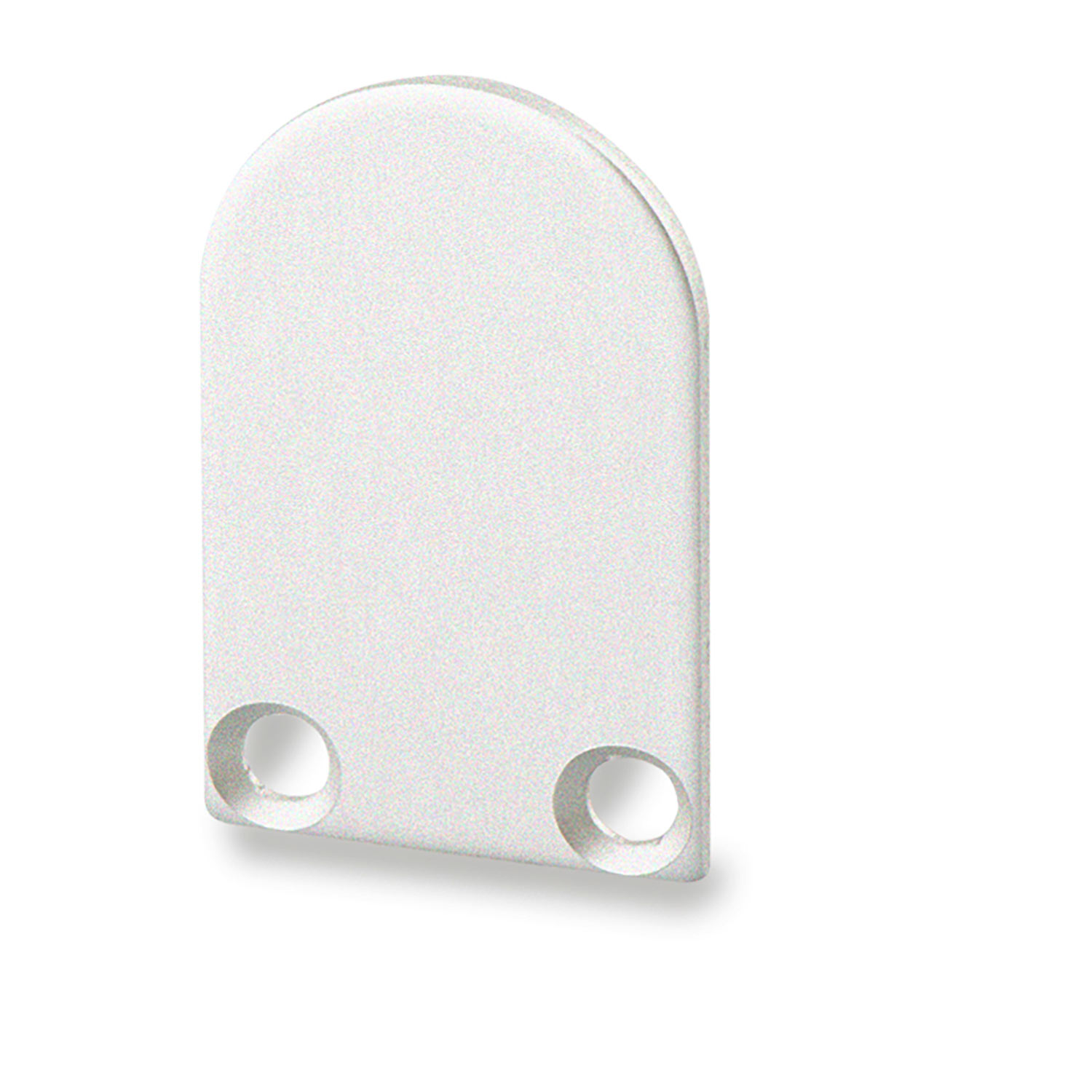 Endkappe EC21 für SURF12 RAIL inkl. COVER5 mit TUNNEL, Alu eloxiert