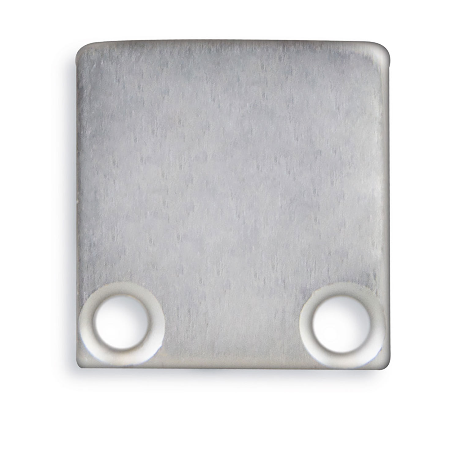 Endkappe EC3 Aluminium für Profil SURF12 FLAT in Verbindung mit TUNNEL, 2 STK, inkl. Schrauben