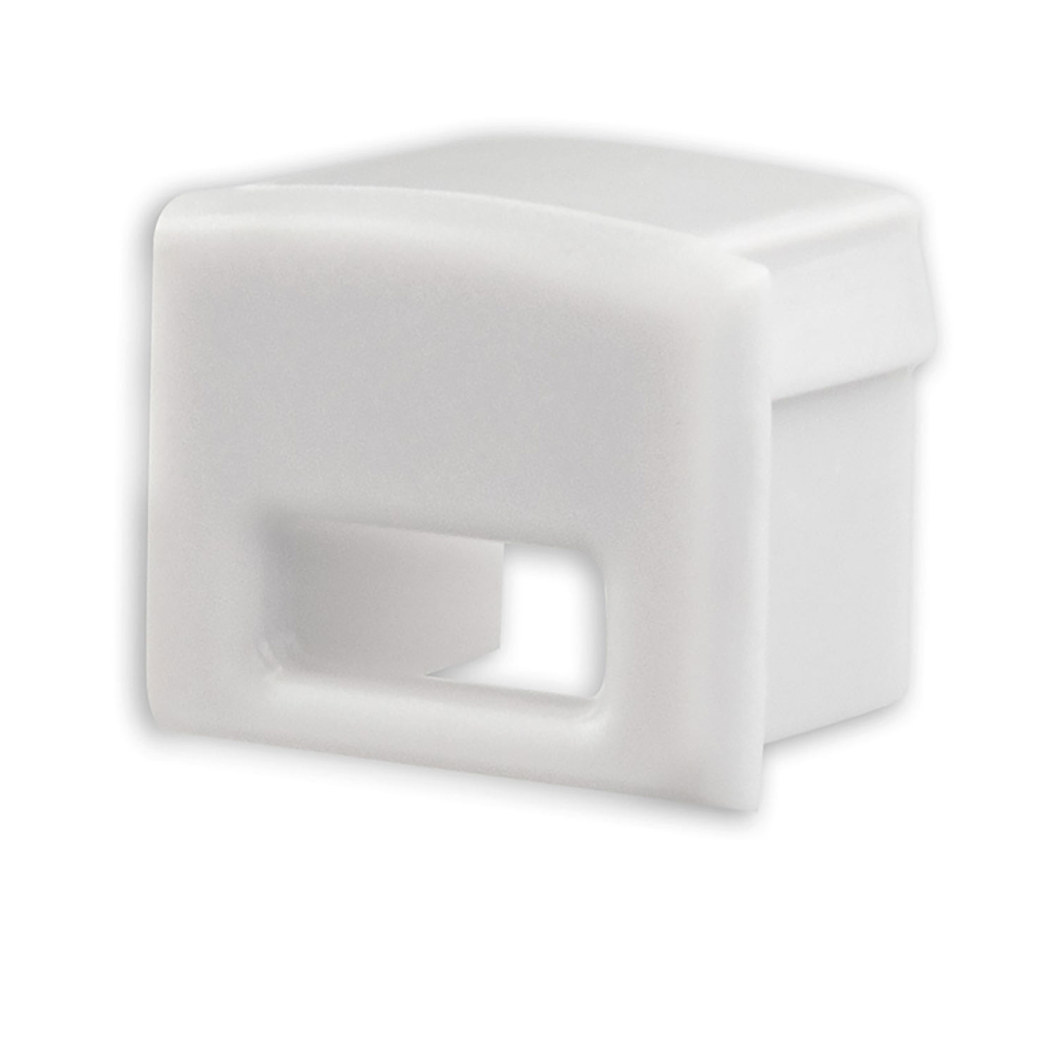 Endkappe EC5 für Profil SURF12 mit Kabeldurchführung, 1 STK