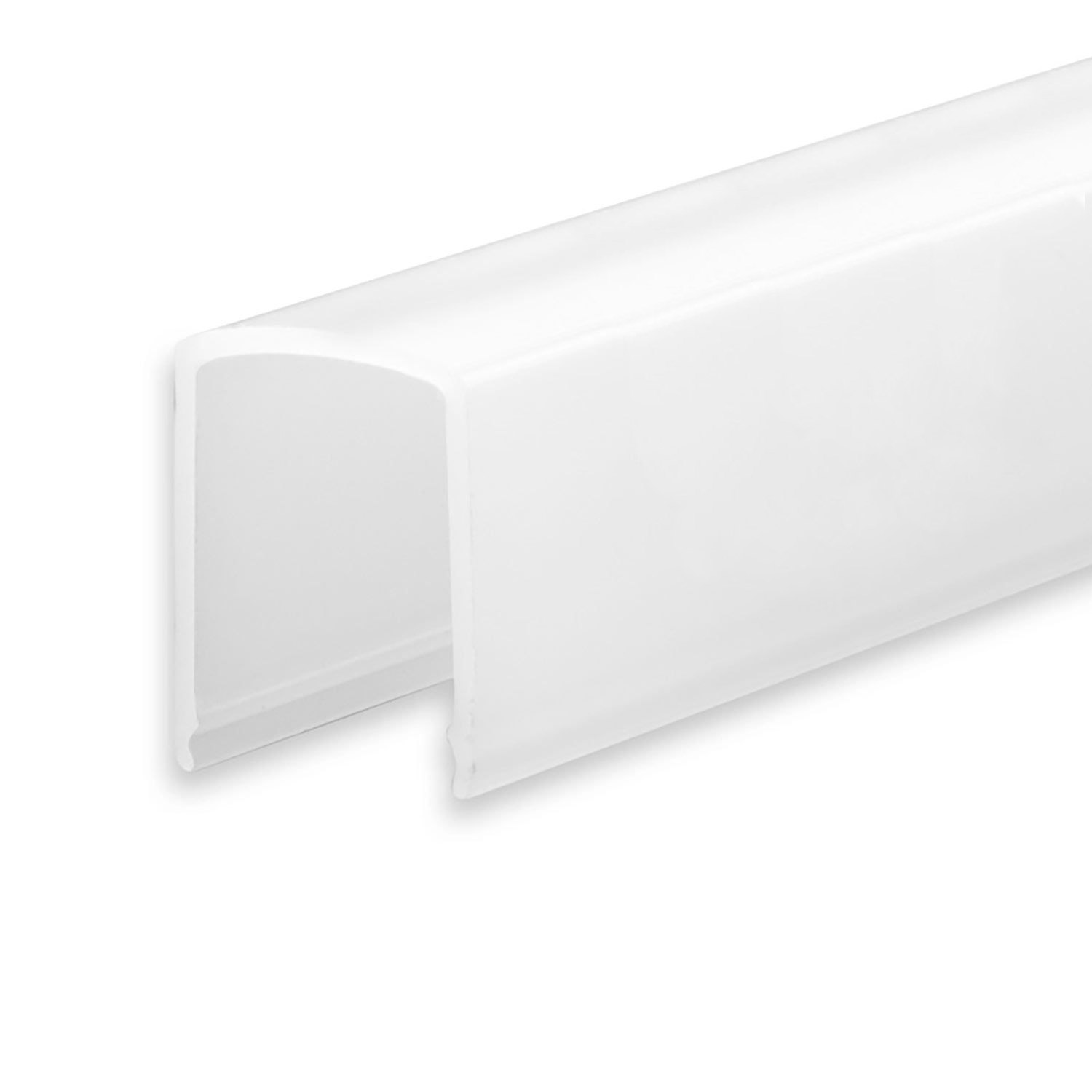 Abdeckung COVER4 opal/satiniert 200cm für Profil SURF12 RAIL/BORDERLESS (FLAT)