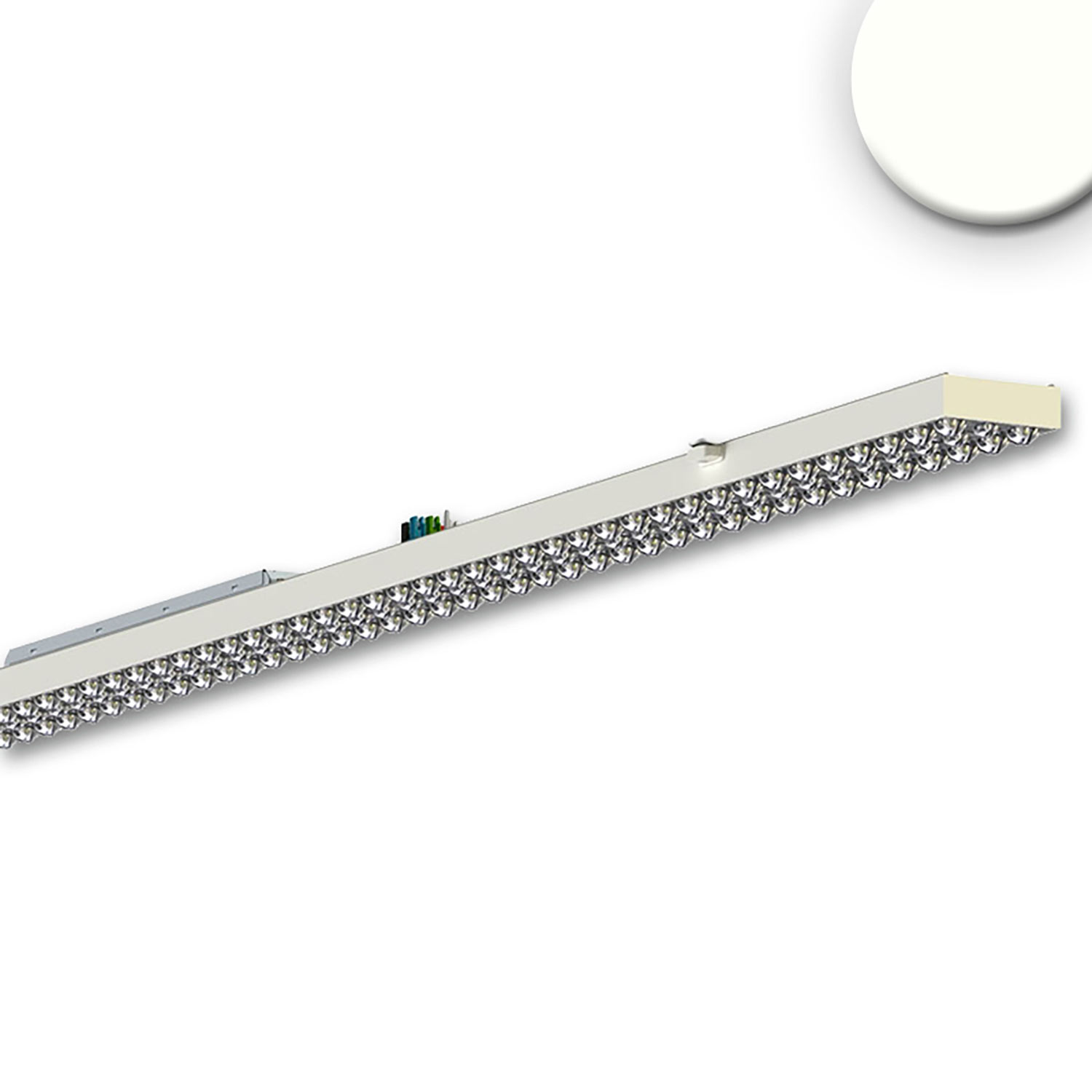 FastFix LED Linearsystem S Modul 1,5m 25-75W, 4000K, 180lm/W, 25° rechts, DALI dimmbar