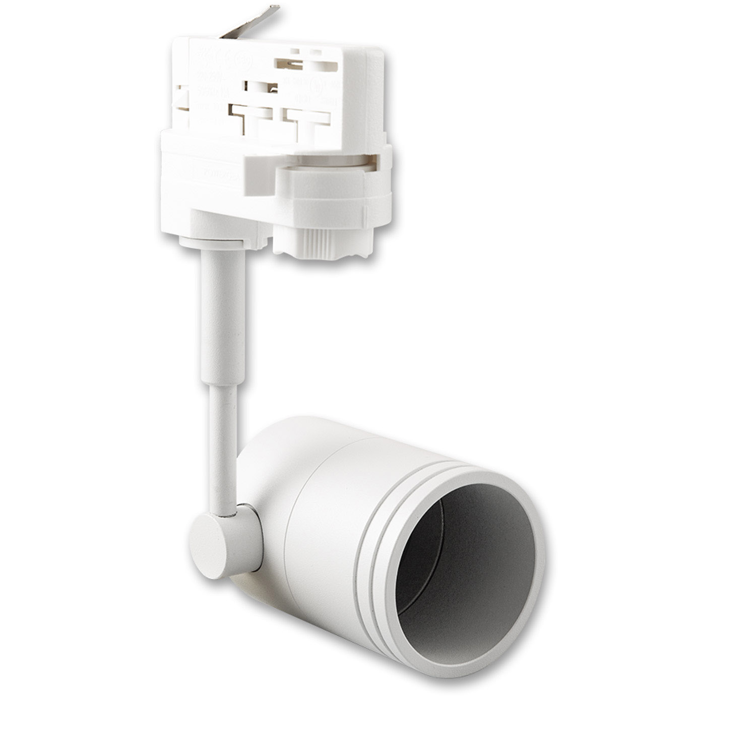 3-Phasen Schienen-Adapter für GU10-Spots, weiß