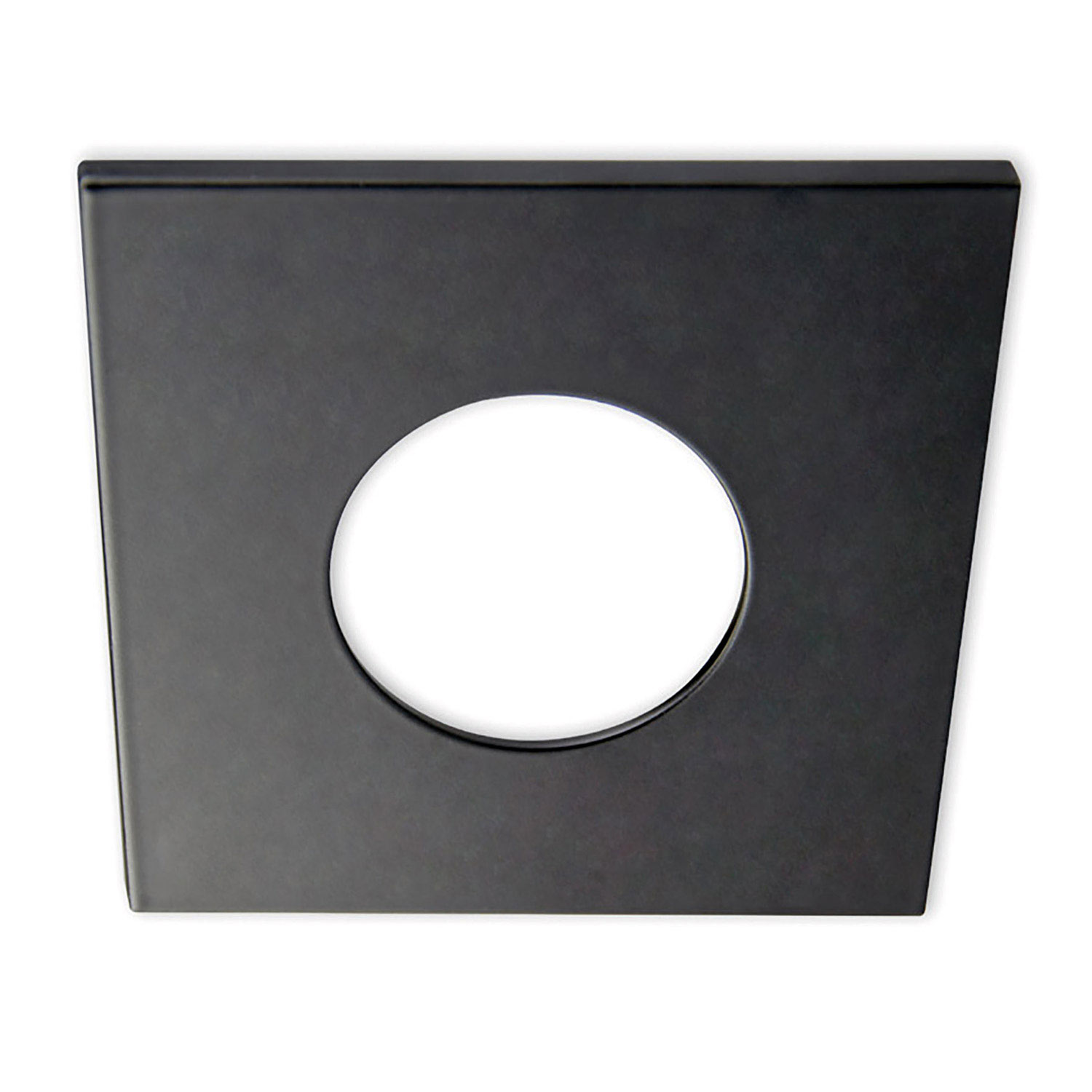 Cover Aluminium eckig schwarz matt für Sys-68