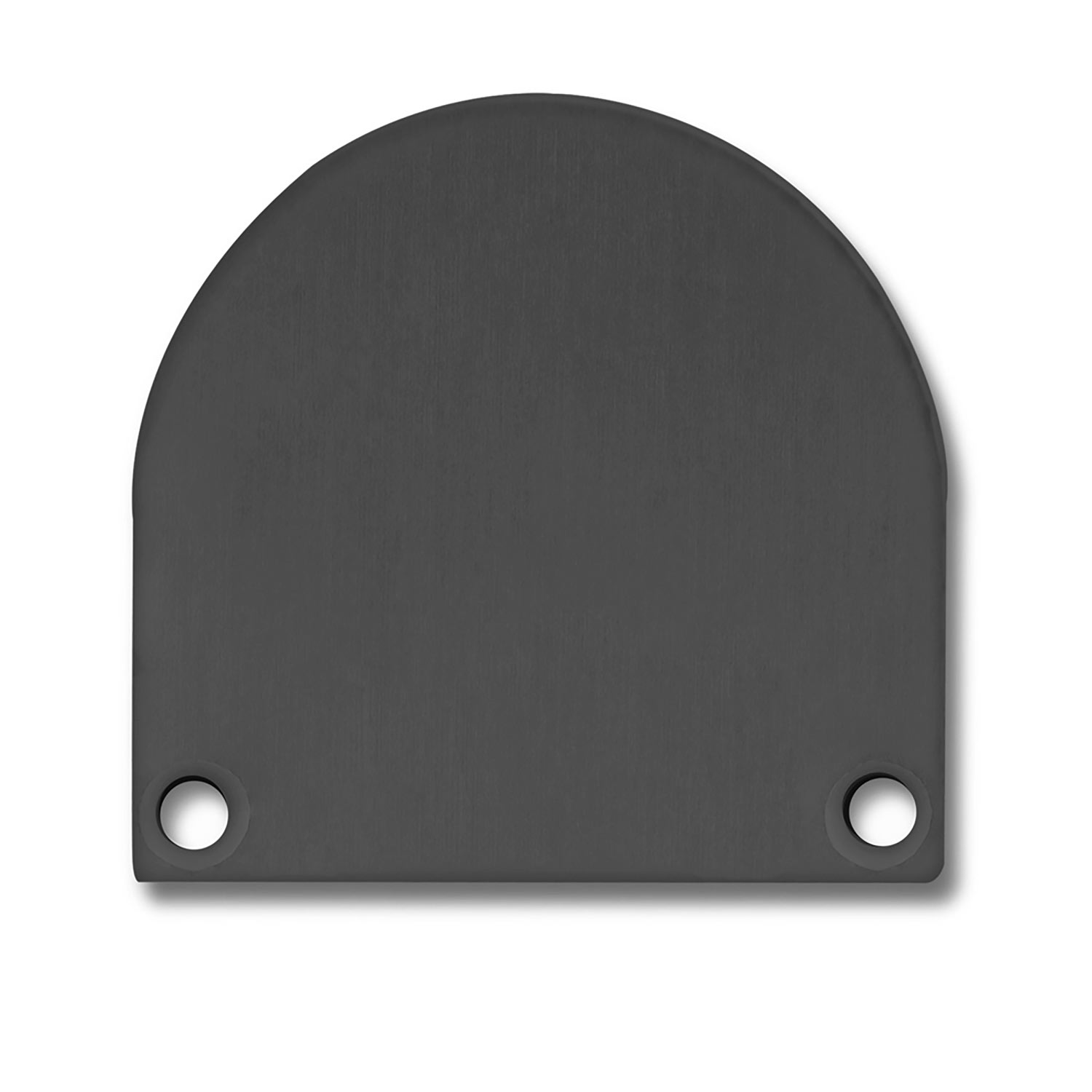 Endkappe EC46 Alu schwarz RAL 9005 für SURF/DIVE20 FLAT mit COVER13, 2 STK, inkl. Schraube