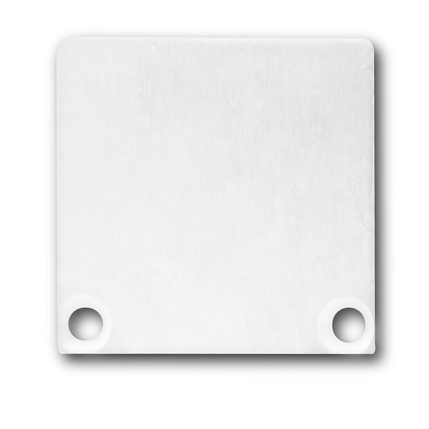 Endkappe EC47 Alu weiß RAL 9010 für SURF/DIVE20 mit COVER10, 2 STK, inkl. Schrauben