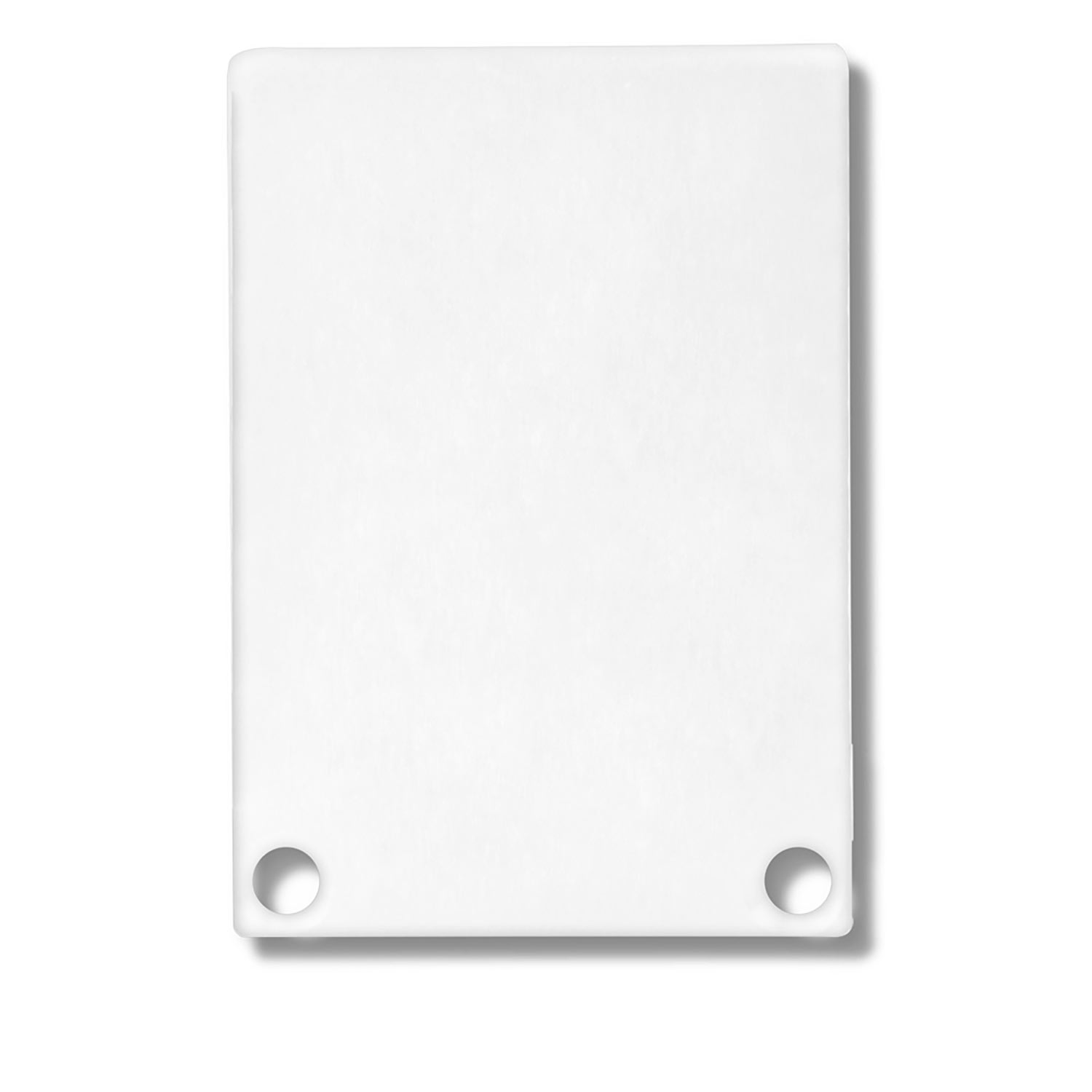 Endkappe EC48 Alu weiß RAL 9010 für SURF/DIVE20 mit COVER11, 2 STK, inkl. Schrauben