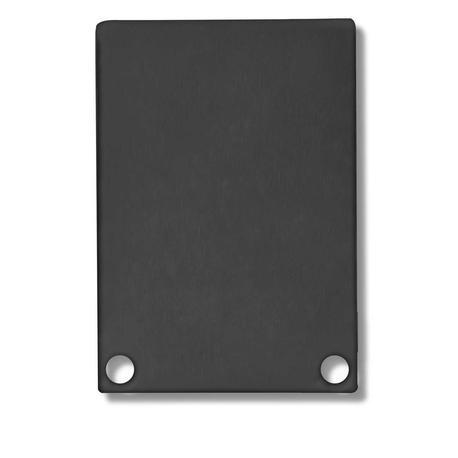 Endkappe EC48 Alu schwarz RAL 9005 für SURF/DIVE20 mit COVER11, 2 STK, inkl. Schrauben