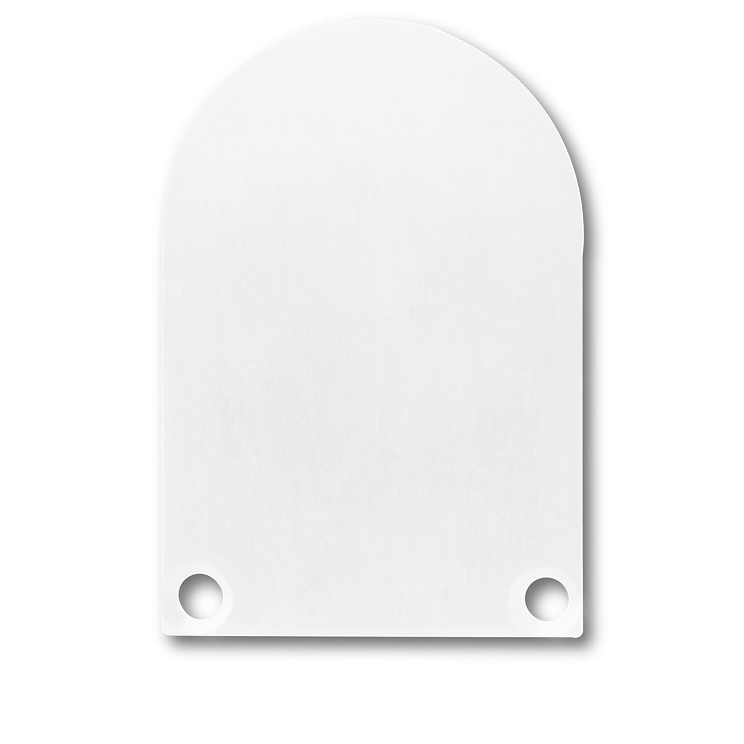 Endkappe EC50 Alu weiß RAL 9010 für SURF/DIVE20 in Verbindung mit COVER13