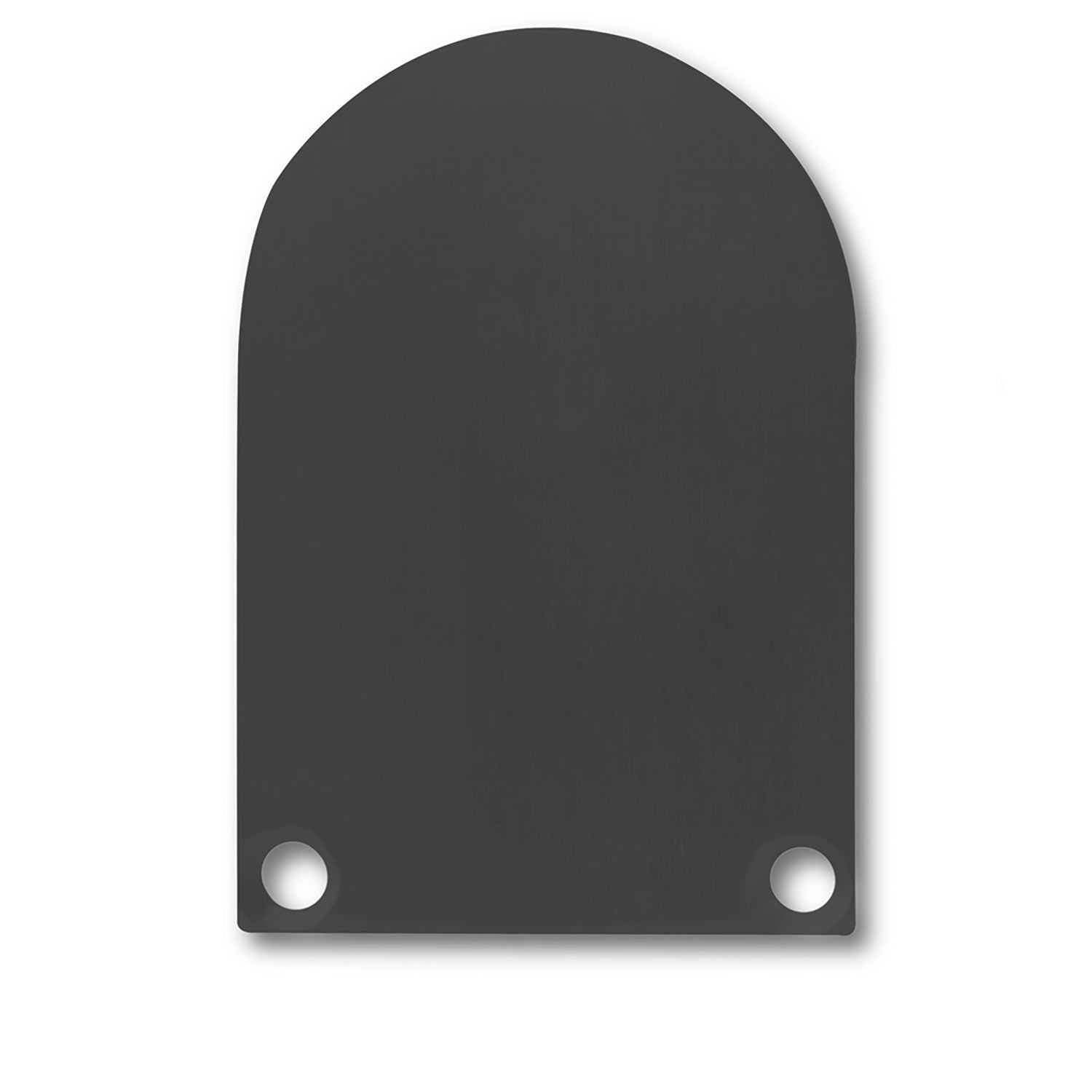 Endkappe EC50 Alu schwarz RAL 9005 für SURF/DIVE20 in Verbindung mit COVER13