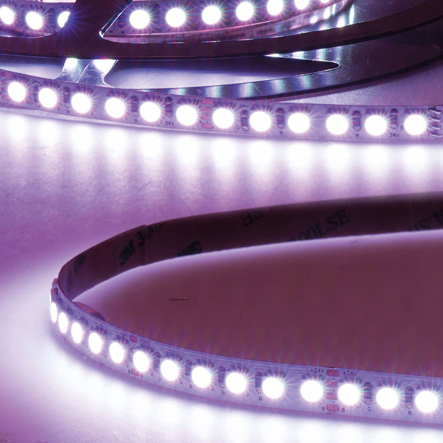 LED RGB Linear10 Flexband, 24V DC, 12W, IP20, 5m Rolle, 120 LED/m