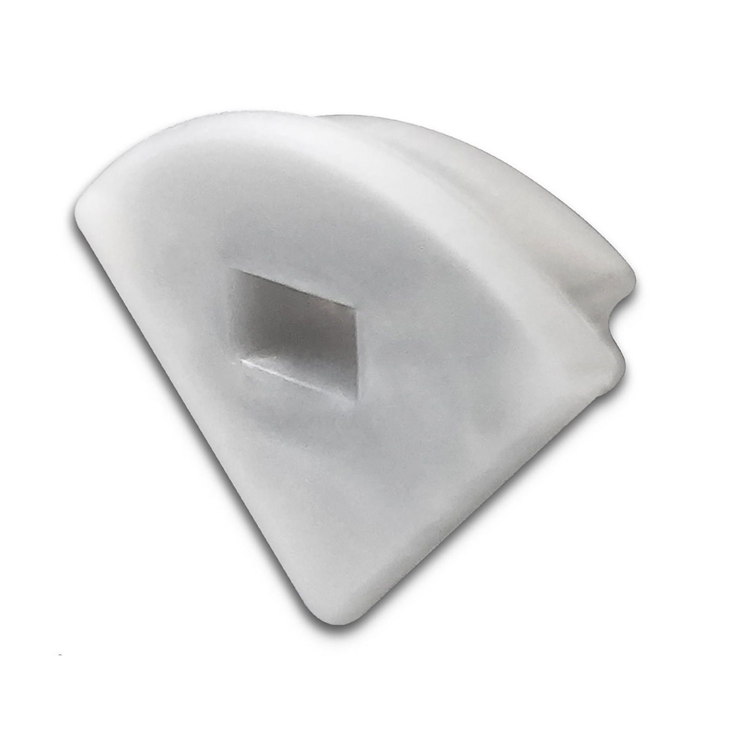 Endkappe EC 68 Silikon für Profil CORNER13 mit Kabeldurchführung, 1 STK