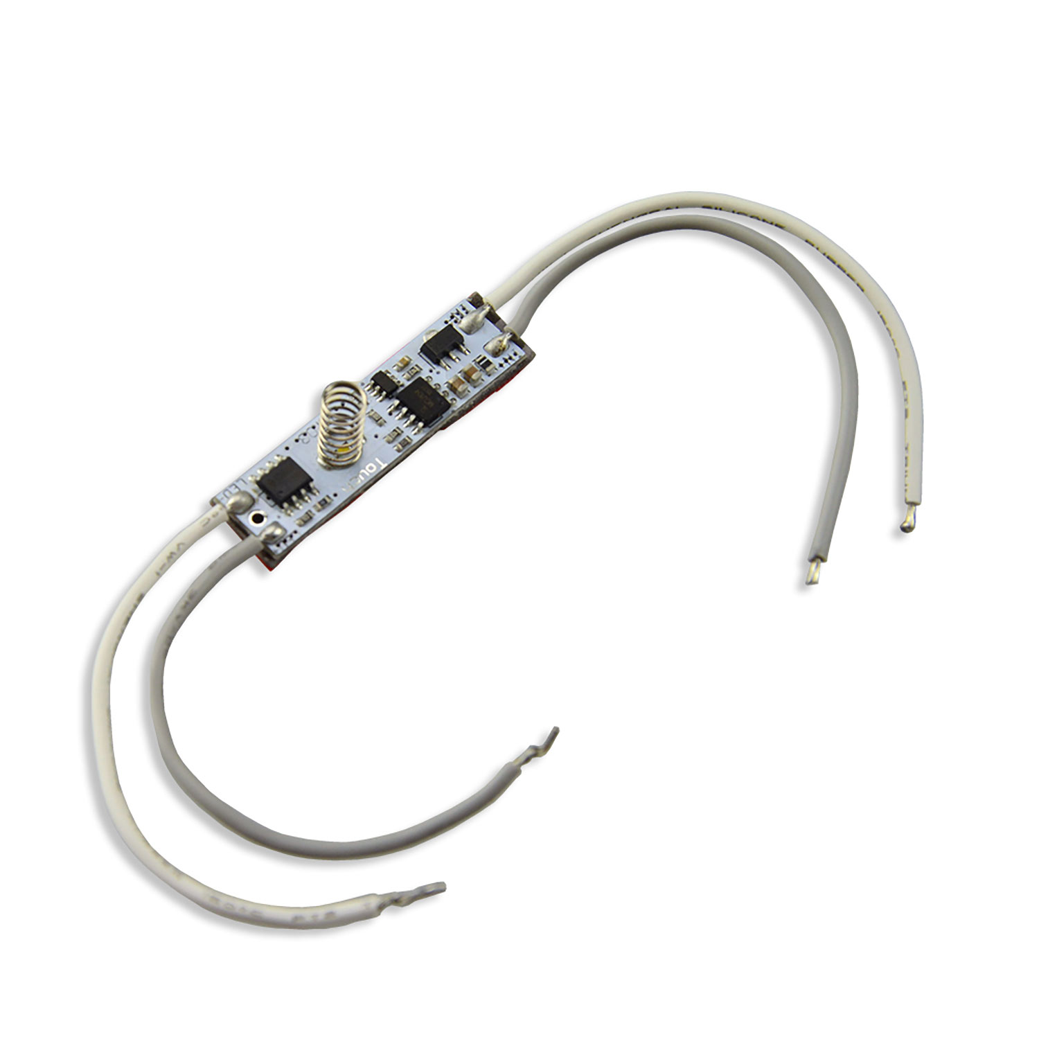 LED Mini PWM-Dimmer zum Einbau unter Profilcover, 1 Kanal, 12-24V DC 3A