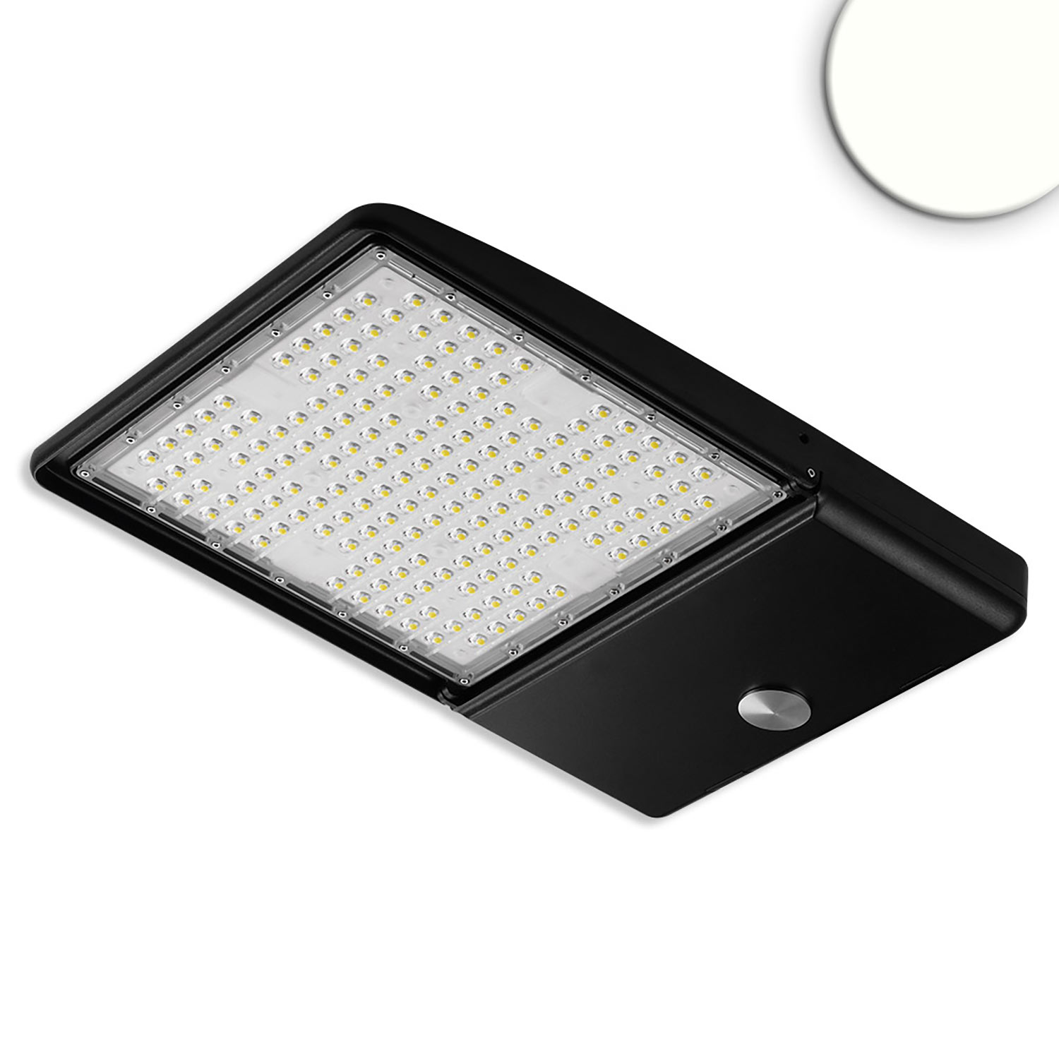 LED Street Light HE115, 4000K, 1-10V dimmbar mit Tageslicht- und Bewegungssteuerung, Winkel Typ III