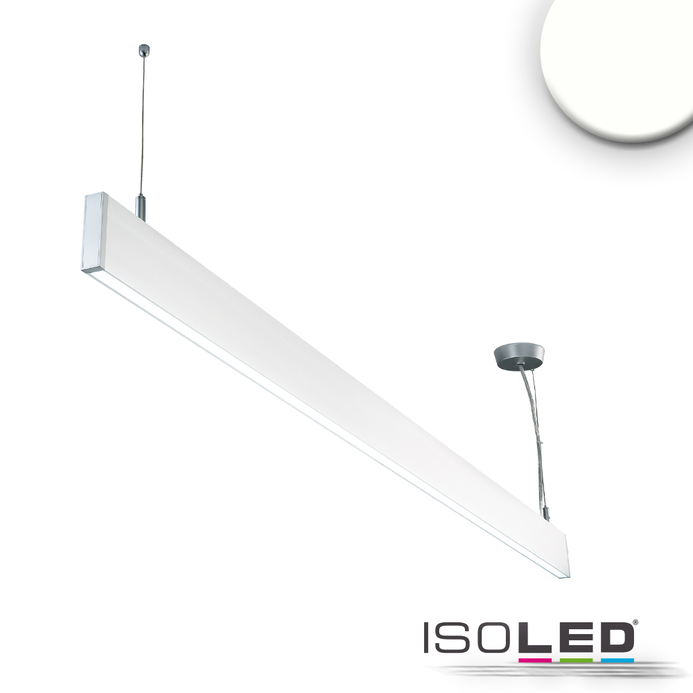 LED Hängeleuchte Linear Up&Down 1200, 40W, prismatisch, linear- u. 90° verbindbar, weiß, neutralweiß