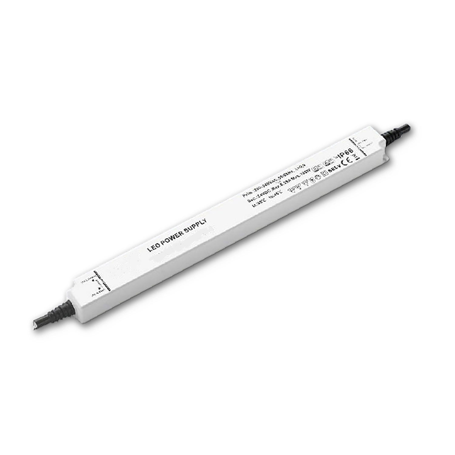 LED Trafo 24V/DC, 0-150W, IP65, flach, ultraschmal