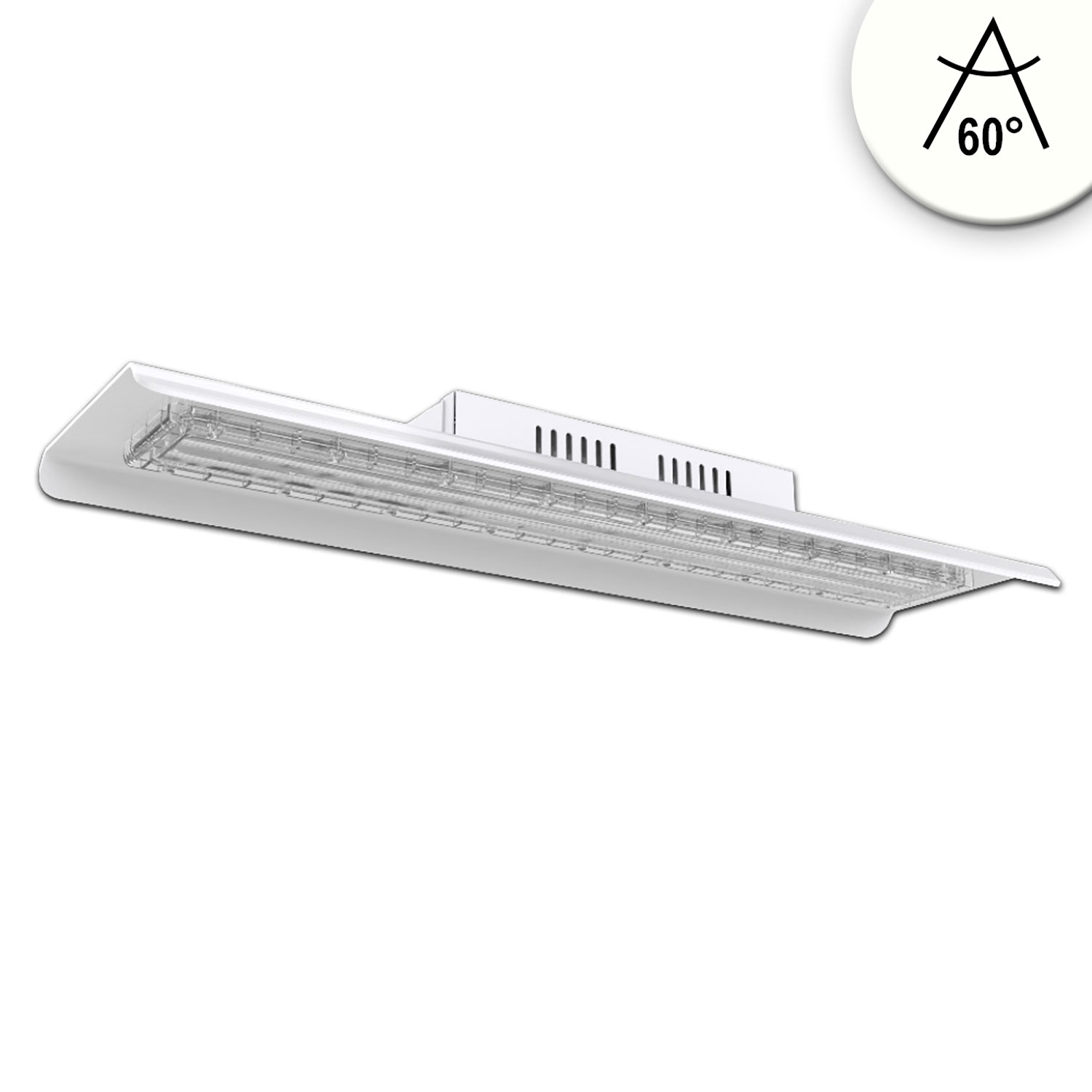 LED Hallenleuchte Linear SK 100W, 60°, IK10, IP65, 1-10V dimmbar, neutralweiß