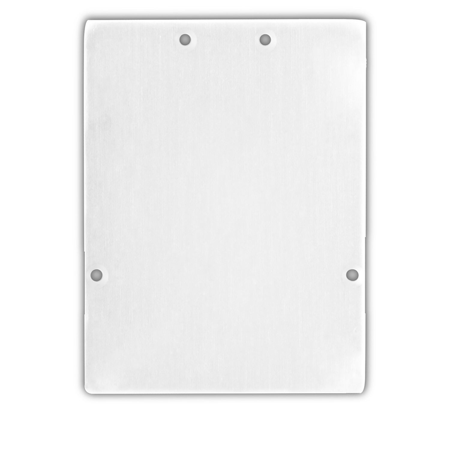 Endkappe EC74 Aluminium weiß für Profil LAMP40, 2 STK, inkl. Schrauben