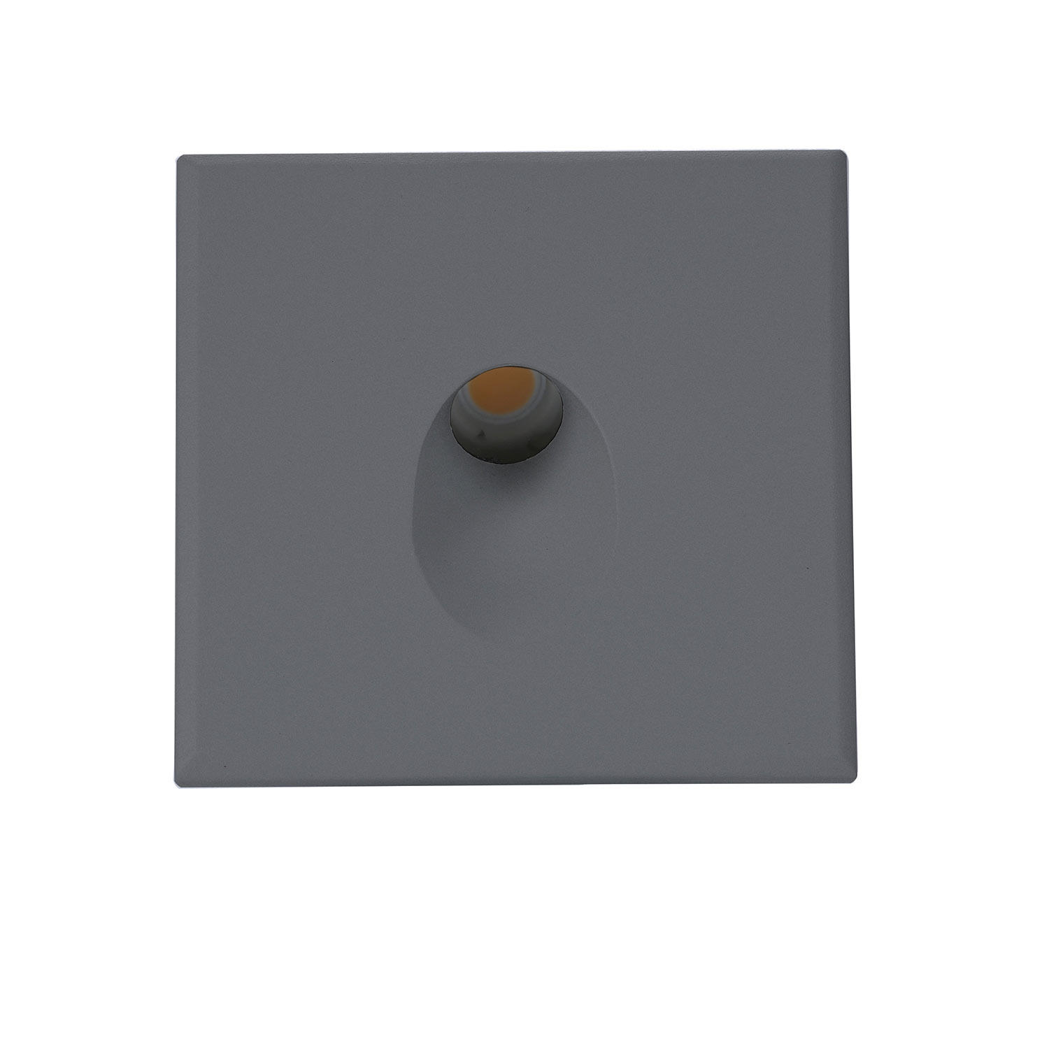 Cover Aluminium eckig 1 schwarz für Sys-Wall68