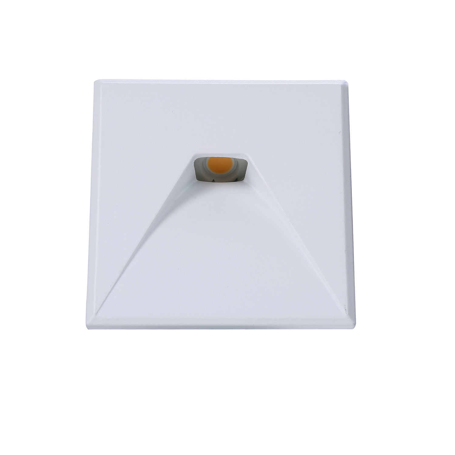 Cover Aluminium eckig 2 weiß für Sys-Wall68