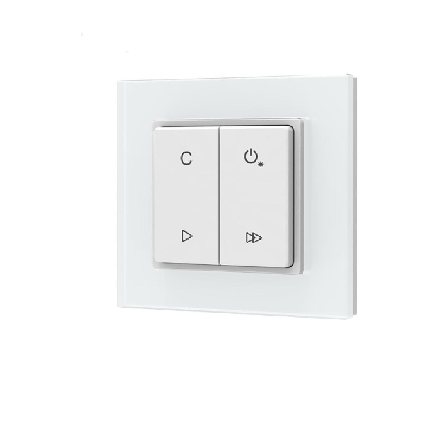 Sys-Pro RGB/RGB+W 1 Zone Aufputz-Tast-Fernbedienung mit Batterie