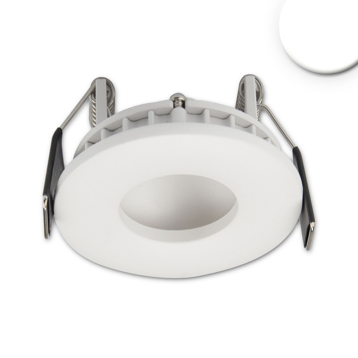 LED Einbauleuchte LUNA MiniAMP 4W, indirektes Licht, 24V DC, weiß, 2700K, dimmbar