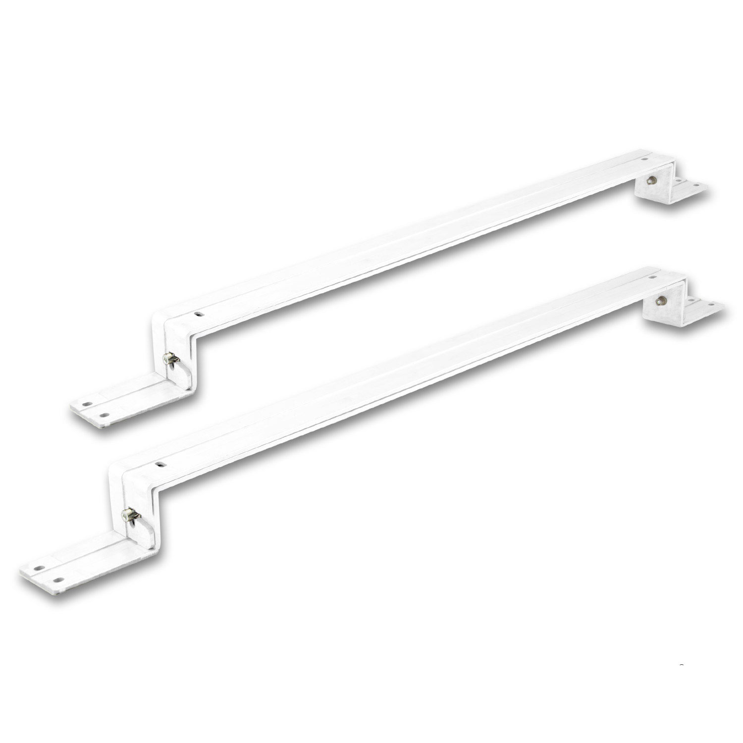 Montagebügel 2 STK für ISOLED LED Panel 625×625, weiß RAL 9016
