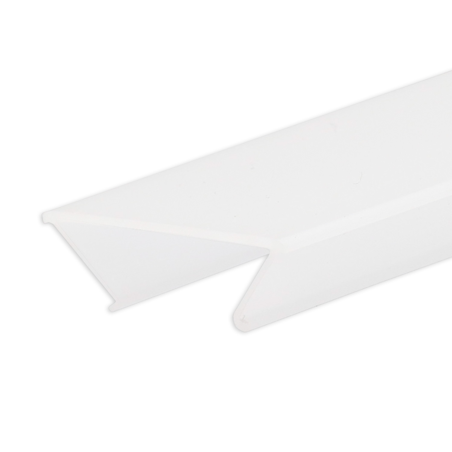 Abdeckung COVER46 weiß/matt 200cm für Profil CORNER12 BORDERLESS