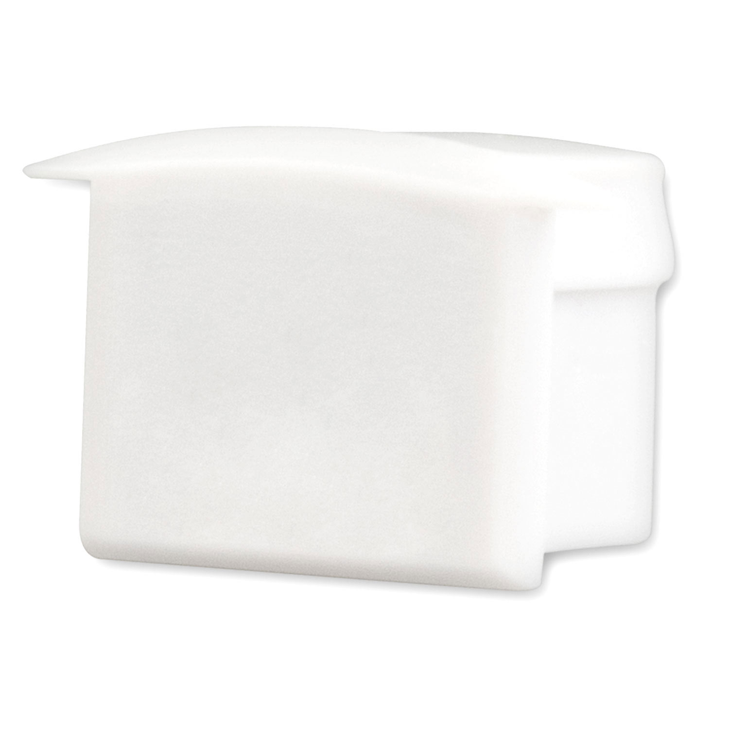 Endkappe EC7W für Profil DIVE12, weiß, 1 Stk