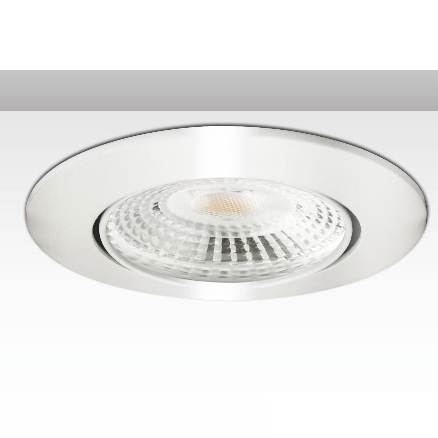 Einbaurahmen Ion rund, Loch 73mm, chrom, für GU10/MR16 Spots