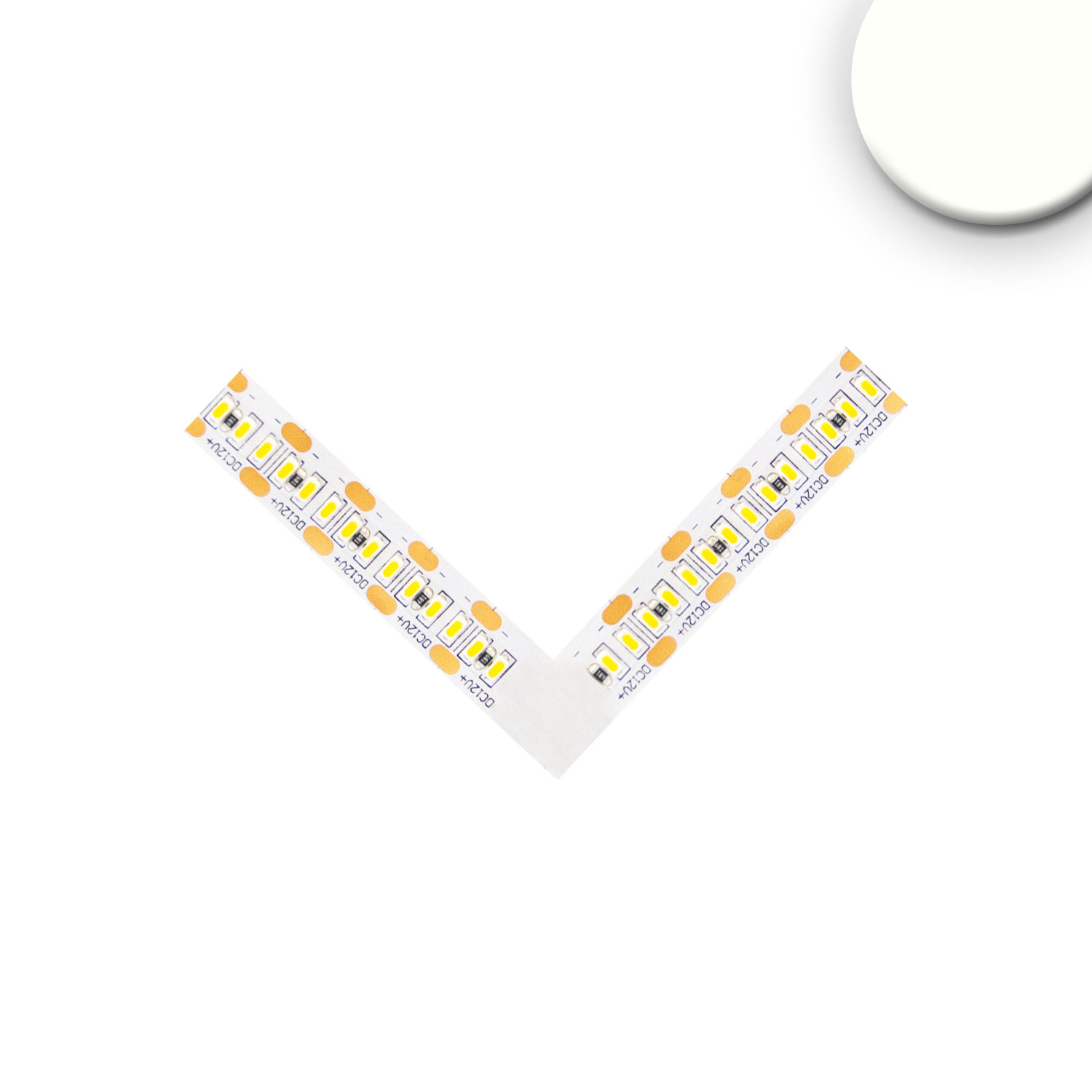 Eckverbindung leuchtend 0,5W für MiniAMP Flexband, 12V DC, 6W, IP20, 4000K