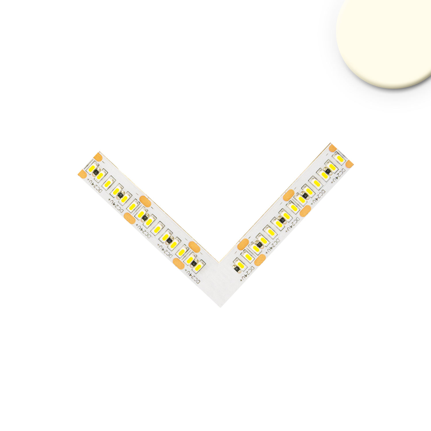 Eckverbindung leuchtend 0,5W für MiniAMP Flexband, 24V DC, 6W, IP20, 3000K