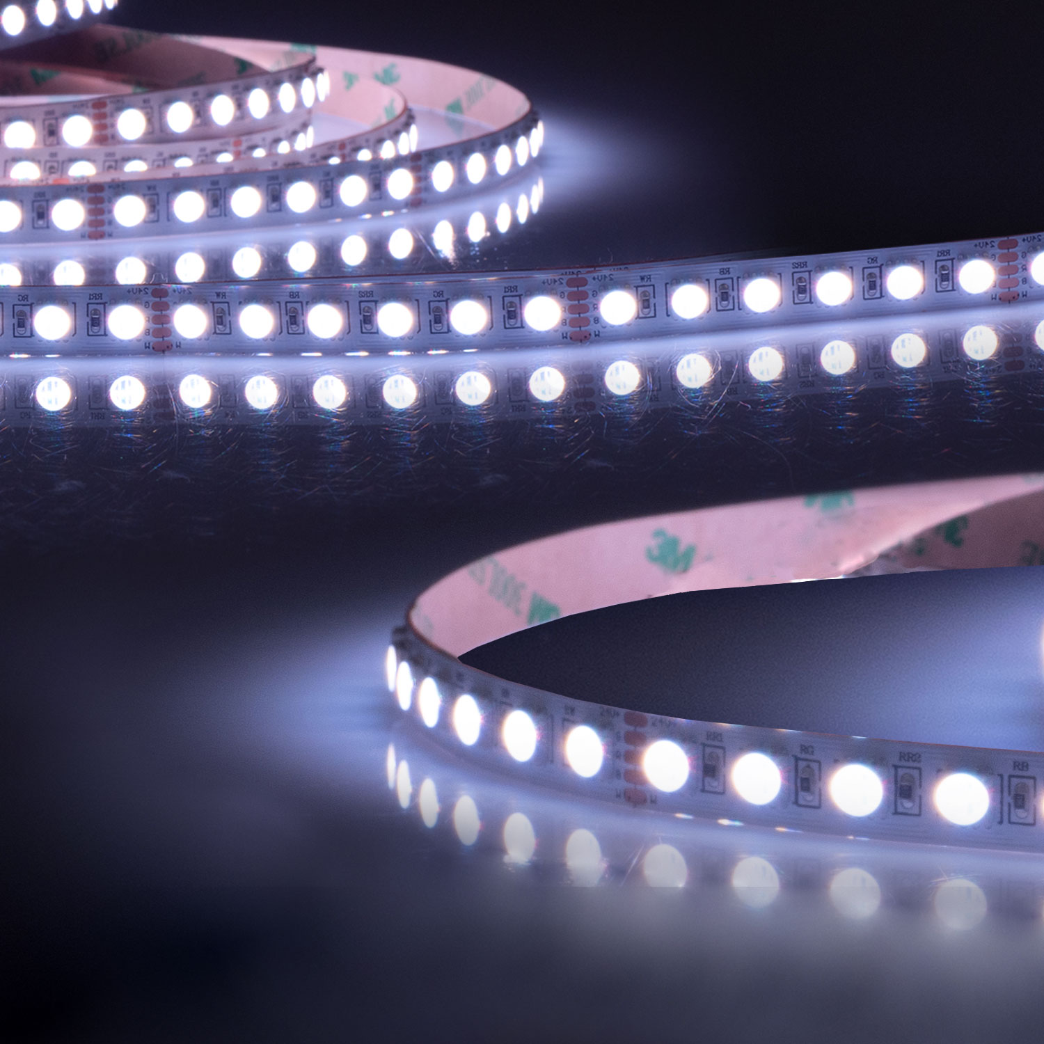 LED SIL RGB+WW Flexband, 24V DC, 19W, 4in1 Chip, 5m Rolle, 96 LED/m