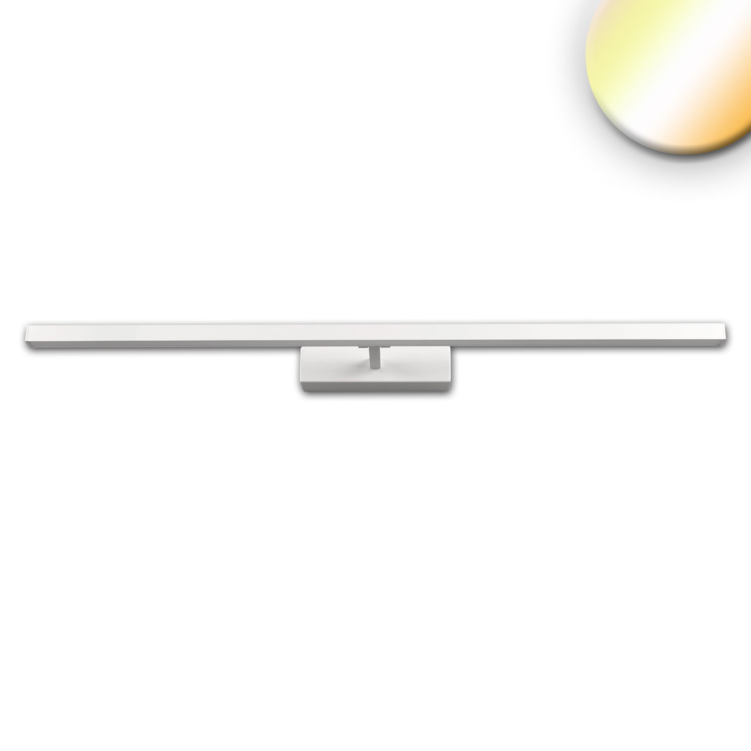 LED Spiegel- und Bilderleuchte schwenkbar, 520mm, 12W, weiß, ColorSwitch 2700|3000|4000K
