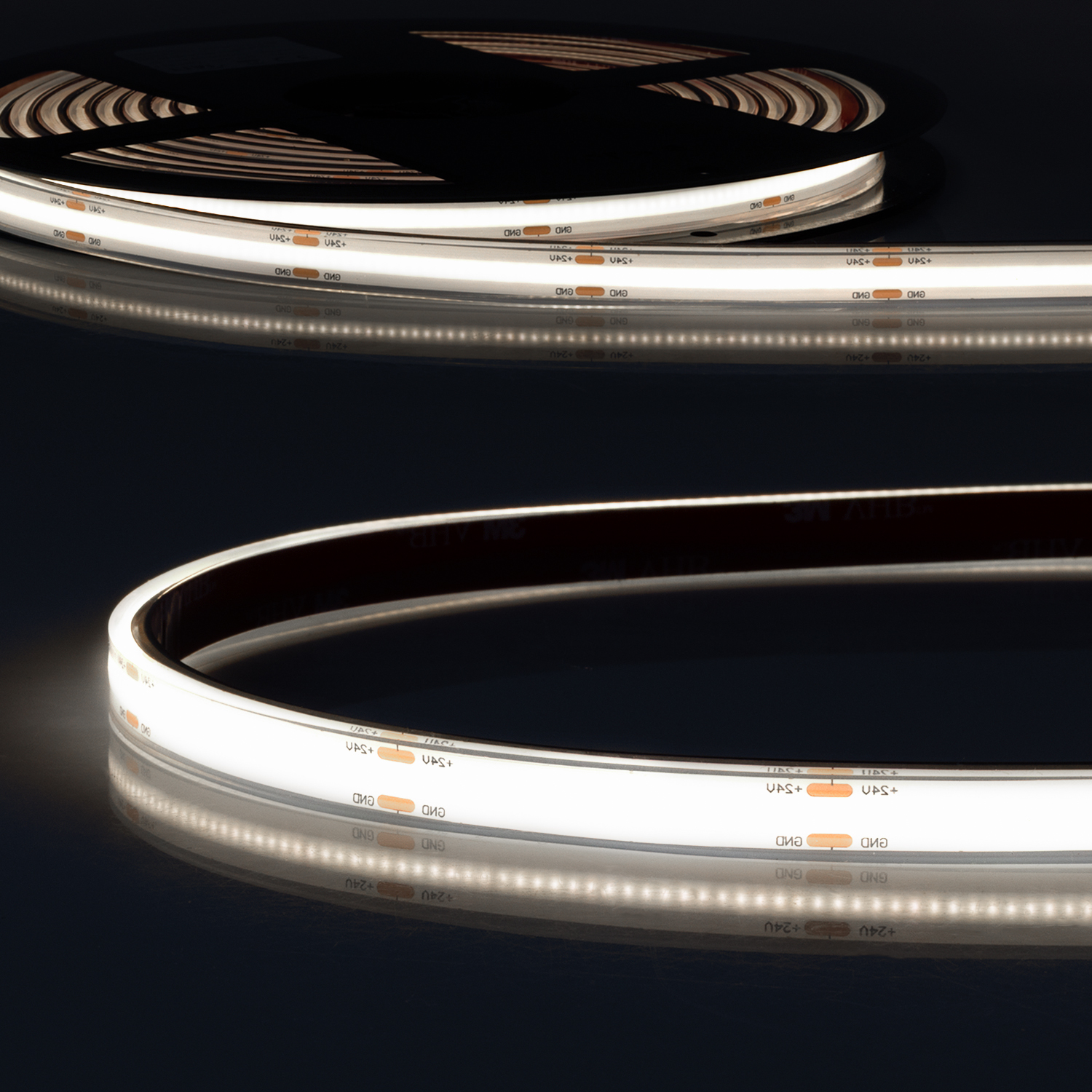 LED AQUA COB940 Linear Flexband, 24V DC, 8W, IP68, 4000K, 5m Rolle, 480 LED/m