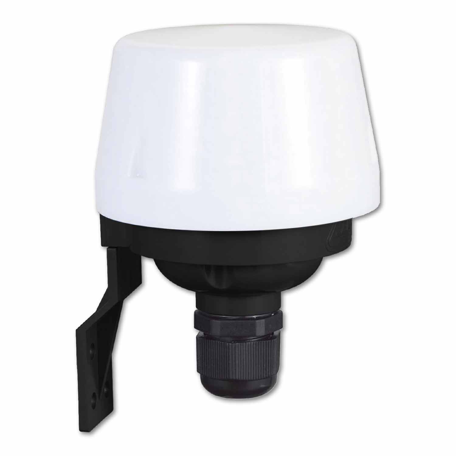 Dämmerungsschalter 230V, max. 10A, 5-50Lux, IP44, zur abgesetzten Montage mit PG Verschraubung