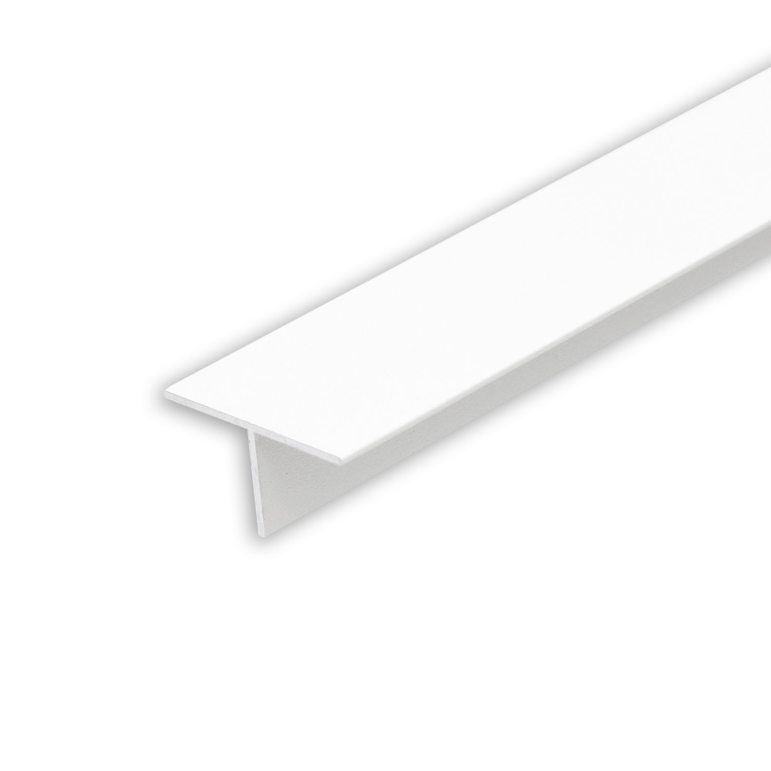 LED Trockenbau T-Profil 12, weiß RAL 9003 200cm