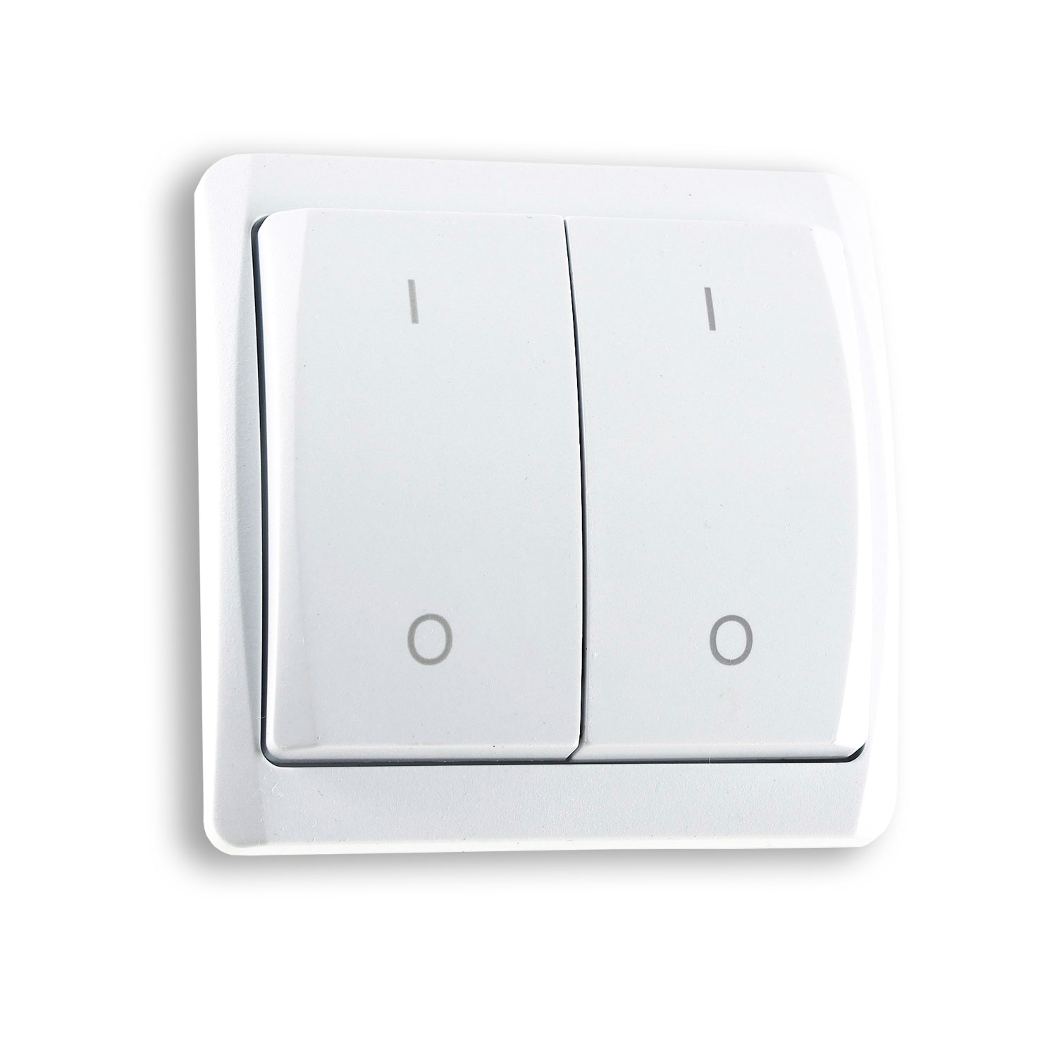 IR-PANEL CONTROL 2-fach Funk-Wandsender, batteriebetrieben (A23 12V enthalten)