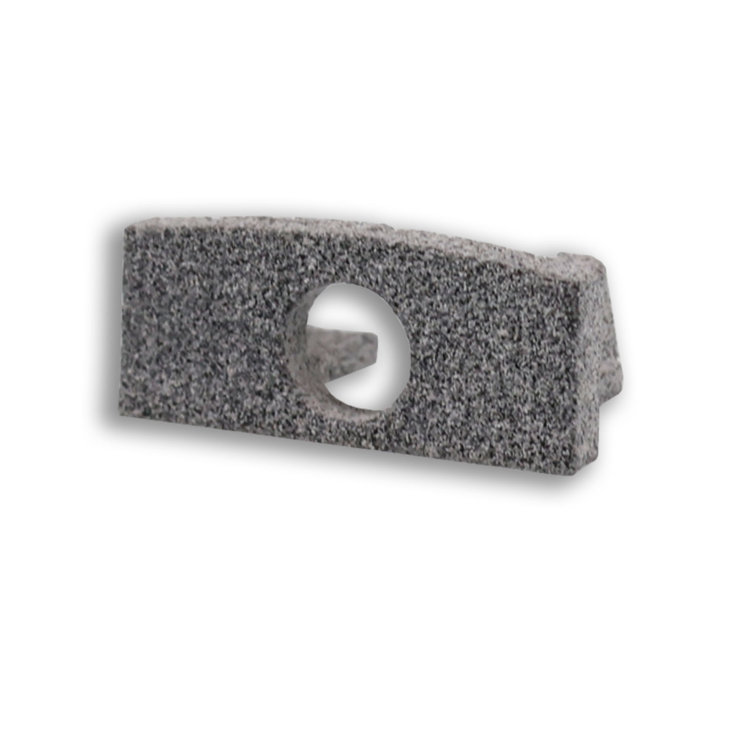 Endkappe EC224 für Profil MINI-AB V2, grau, mit Kabeldurchführung, 1 STK