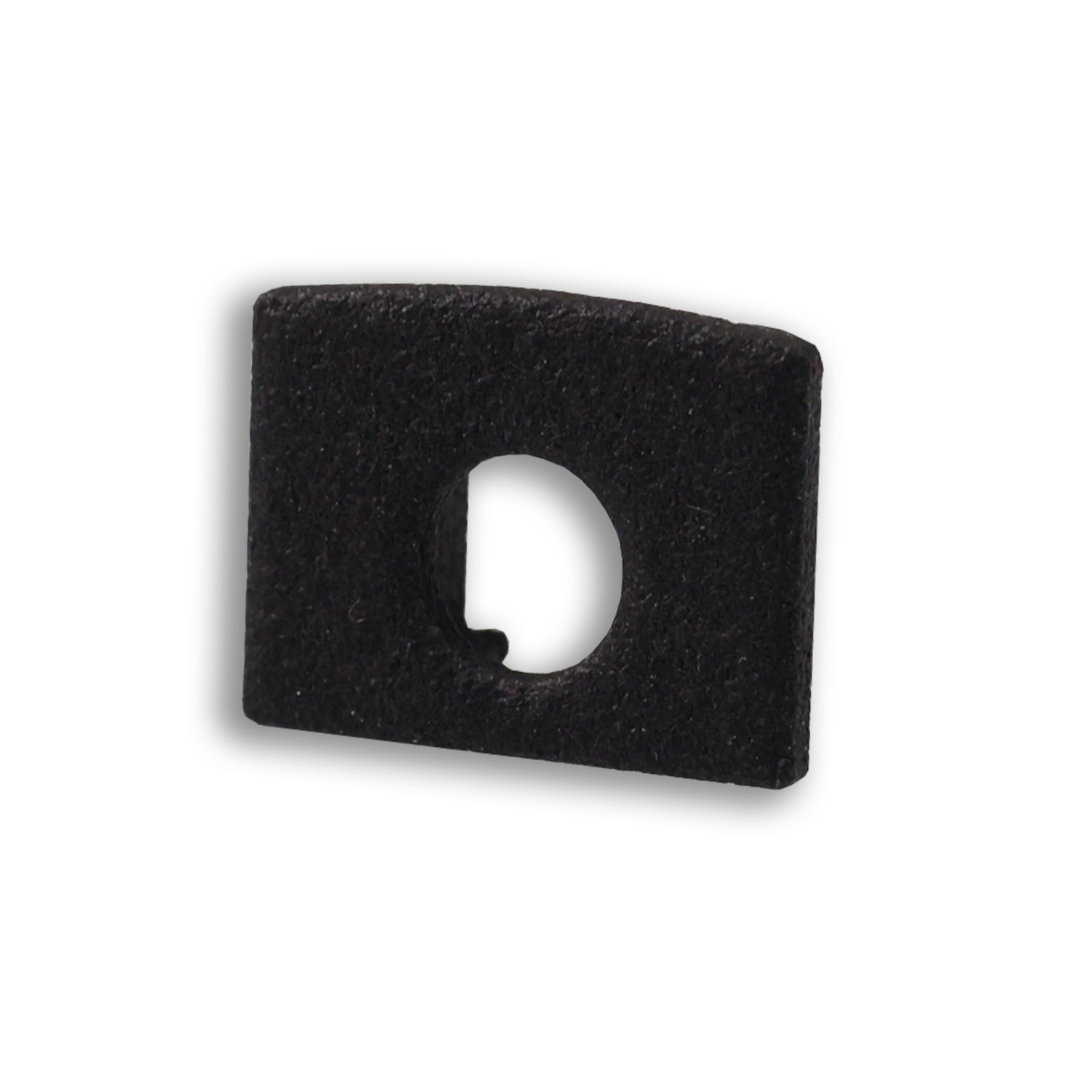 Endkappe EC226 für Profil MAXI-AB V2 schwarz, mit Kabeldurchführung, 1 STK