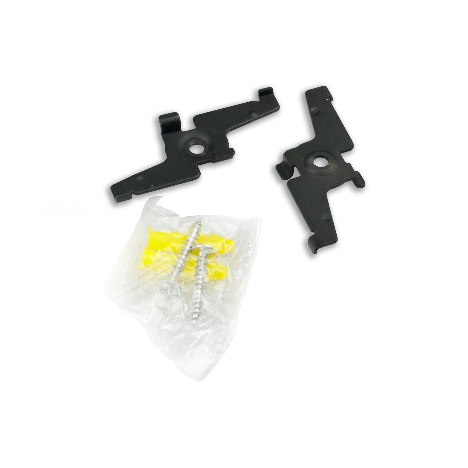 Track48 Montageclip für Track48 Aufbauschienen, schwarz, 2 Stück